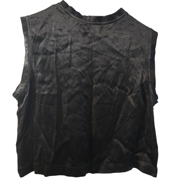 NWT Lauren Moshi Crystal Linette Punk Leopard tank Top - Picture 6 of 10